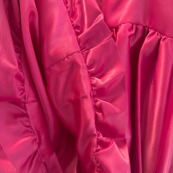 Ieena for Mac Duggal 49616 Fuchsia Pink Bow Bubble Dress Size 6 NWT - Picture 10 of 10